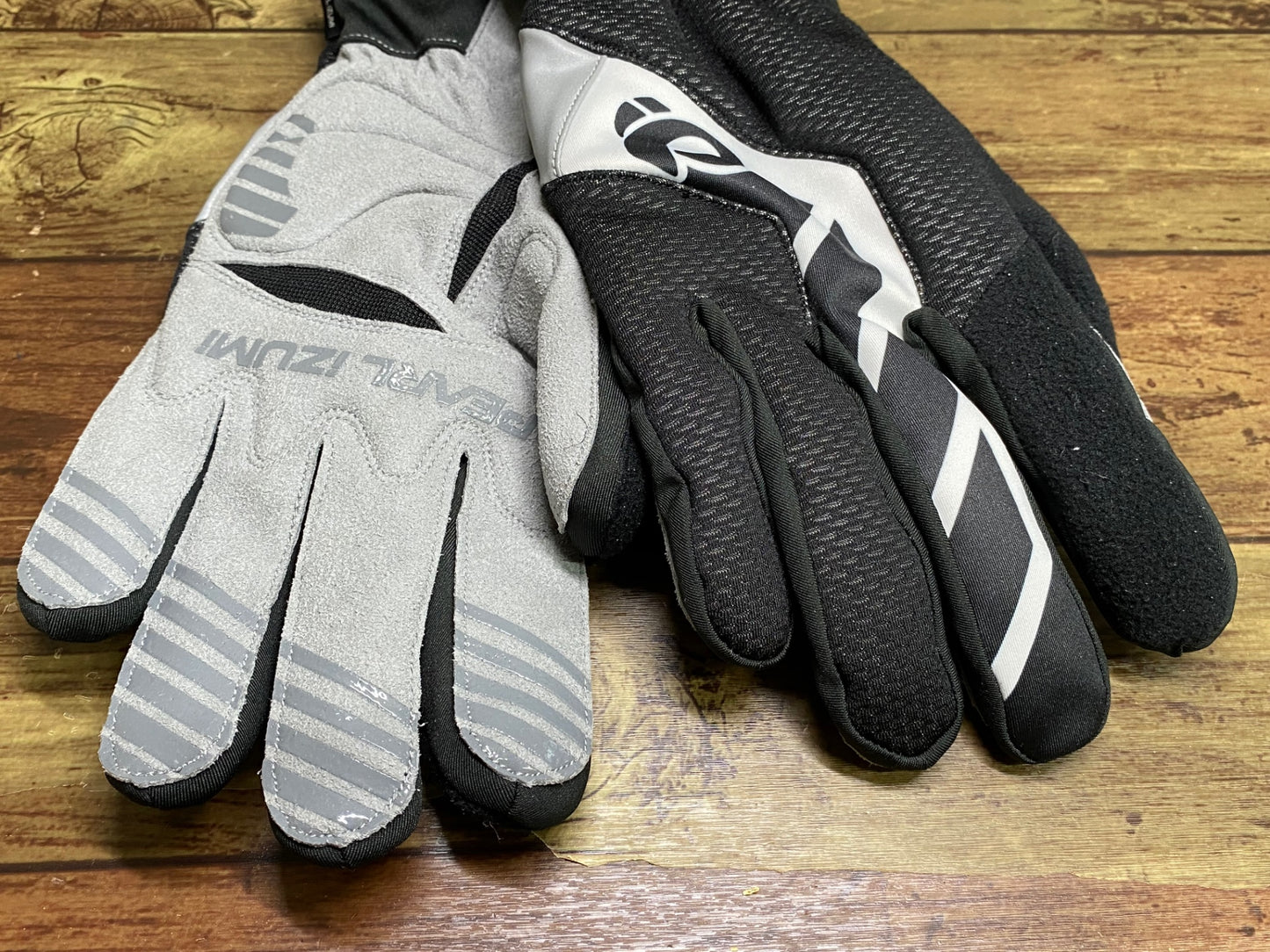 JA652 パールイズミ PEARL iZUMi ウィンドブレークサーモグローブ 黒 L