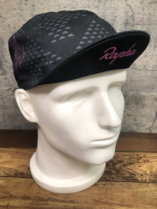 IT256 ラファ Rapha A DAY IN NELL CAP サイクルキャップ 黒 ピンク ONE SIZE