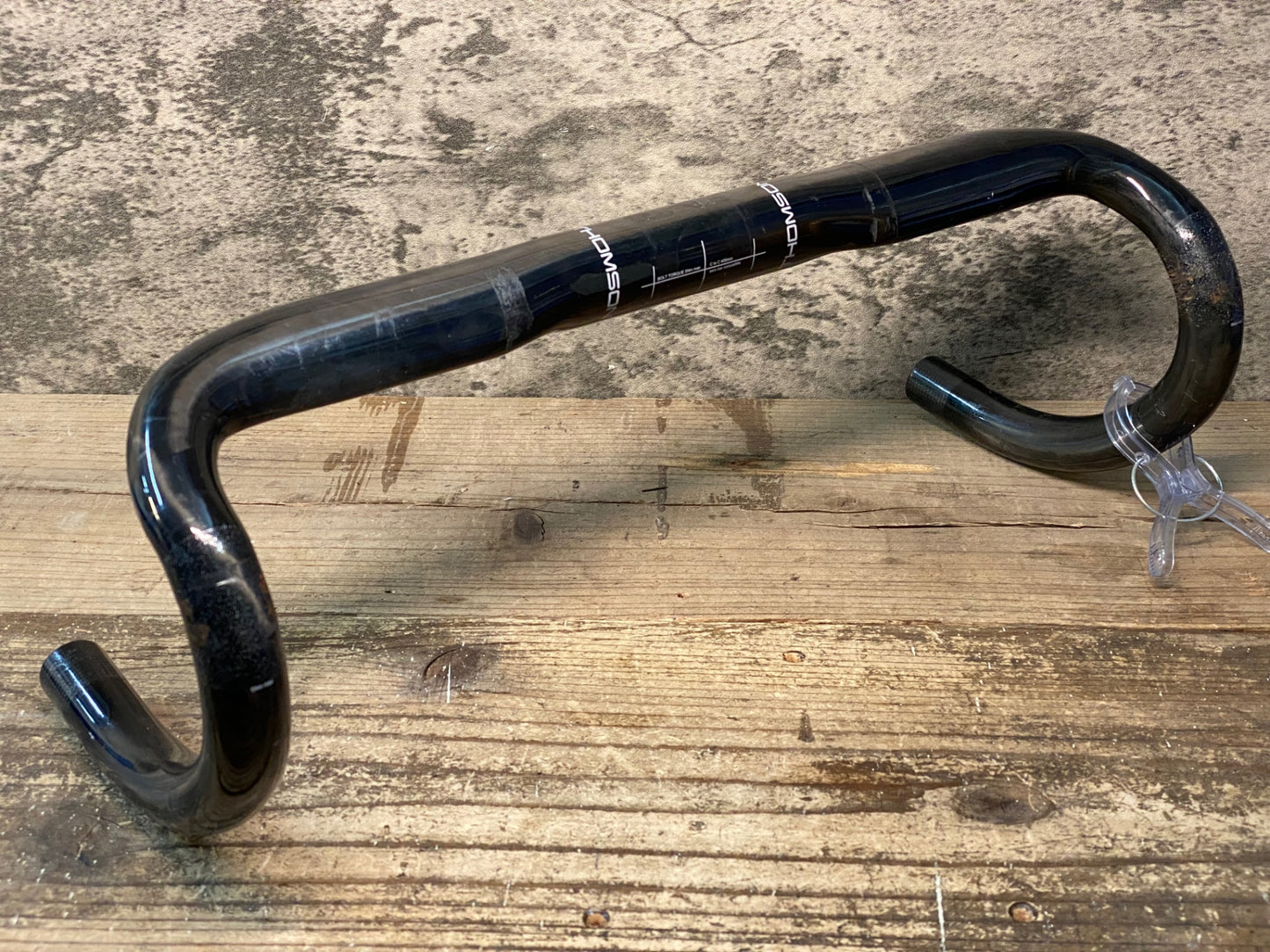 JB734 トムソン THOMSON CARBON DROP BAR AERO カーボン ドロップハンドル 400mm φ31.8