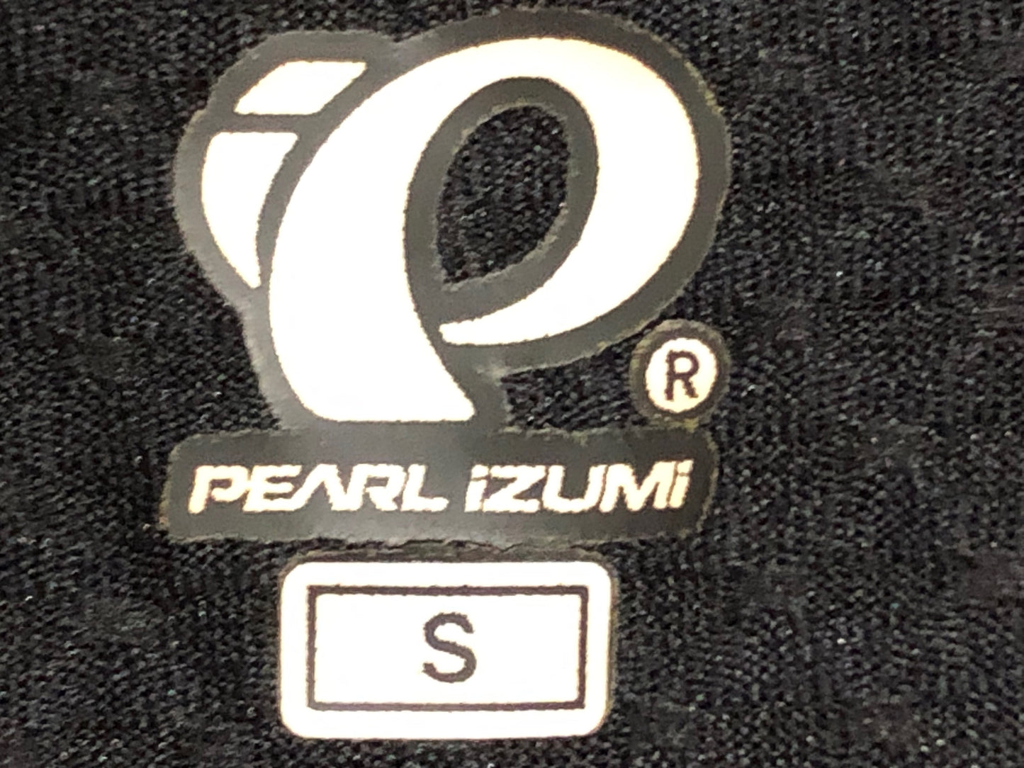 IC762 パールイズミ PEARL iZUMi 長袖サイクルジャケット 黒 赤 S 裏起毛 ※匂い