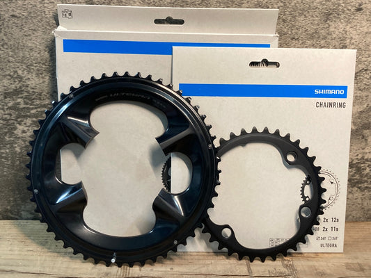 IK316 シマノ SHIMANO アルテグラ ULTEGRA R8100 チェーンリング 52/36T 完成車外し ※固定ボルト無し