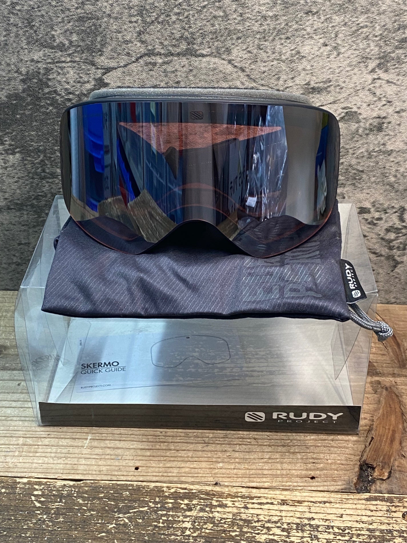 IZ588 ルディプロジェクト RUDY PROJECT SKERMO ゴーグル