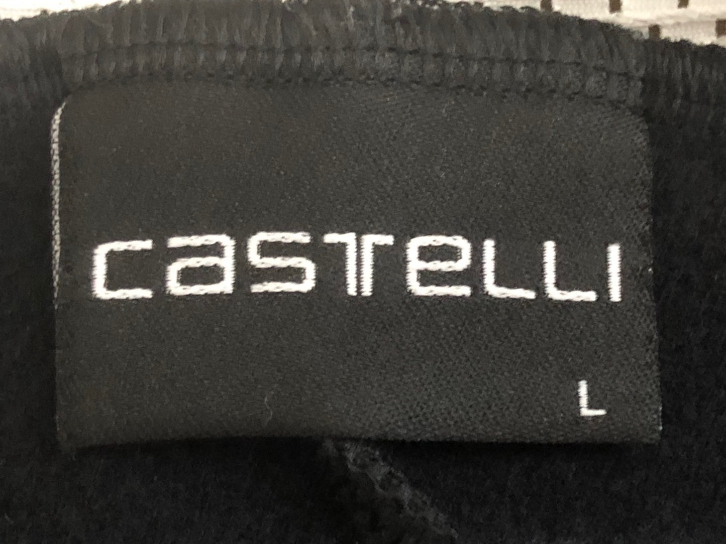 IX024 カステリ CASTELLI ビブタイツ 黒 レディース L 裏起毛