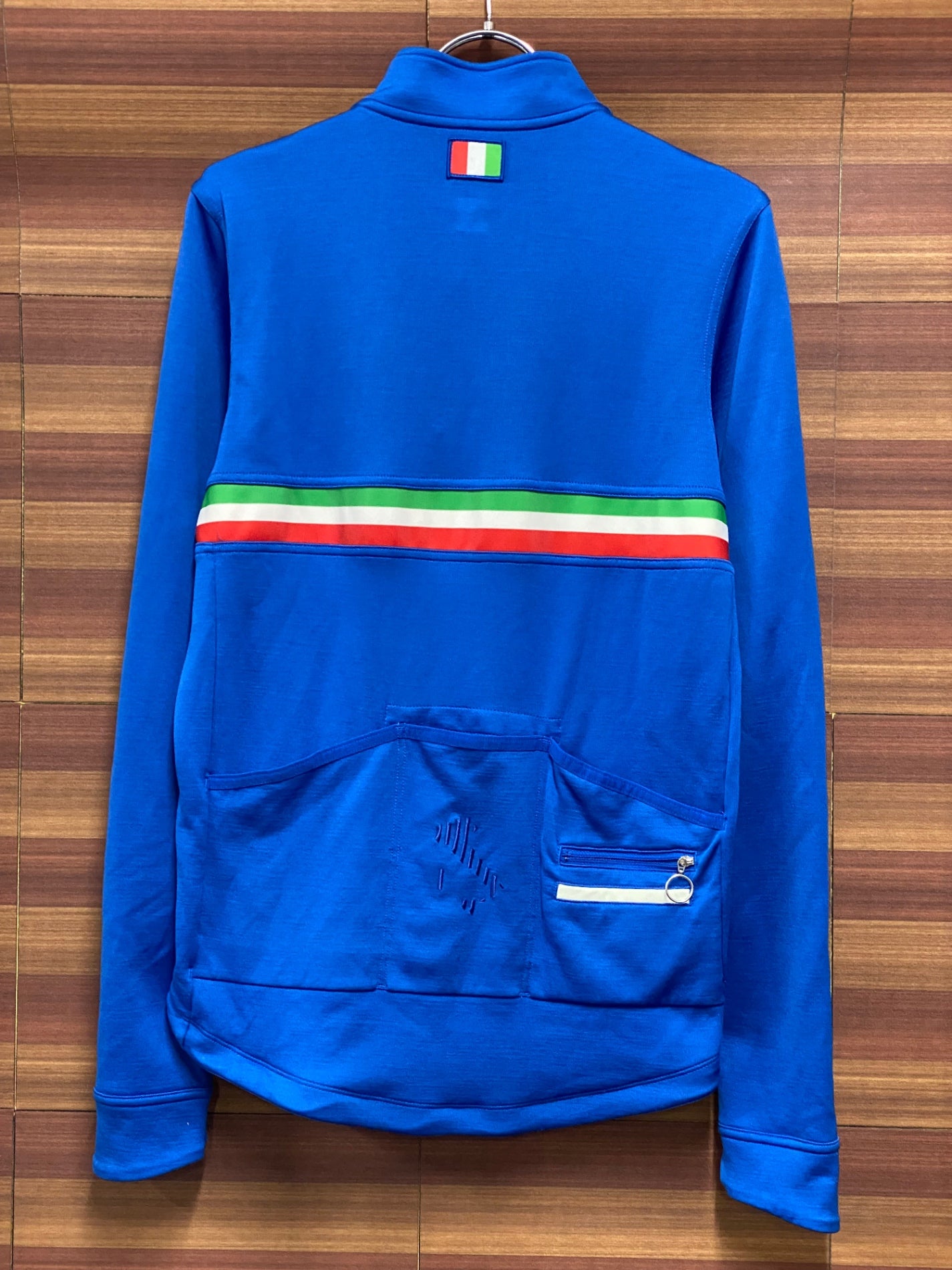 IT842 ラファ Rapha LONG SLEEVE COUNTRY JERSEY 長袖 サイクルジャージ 青 M