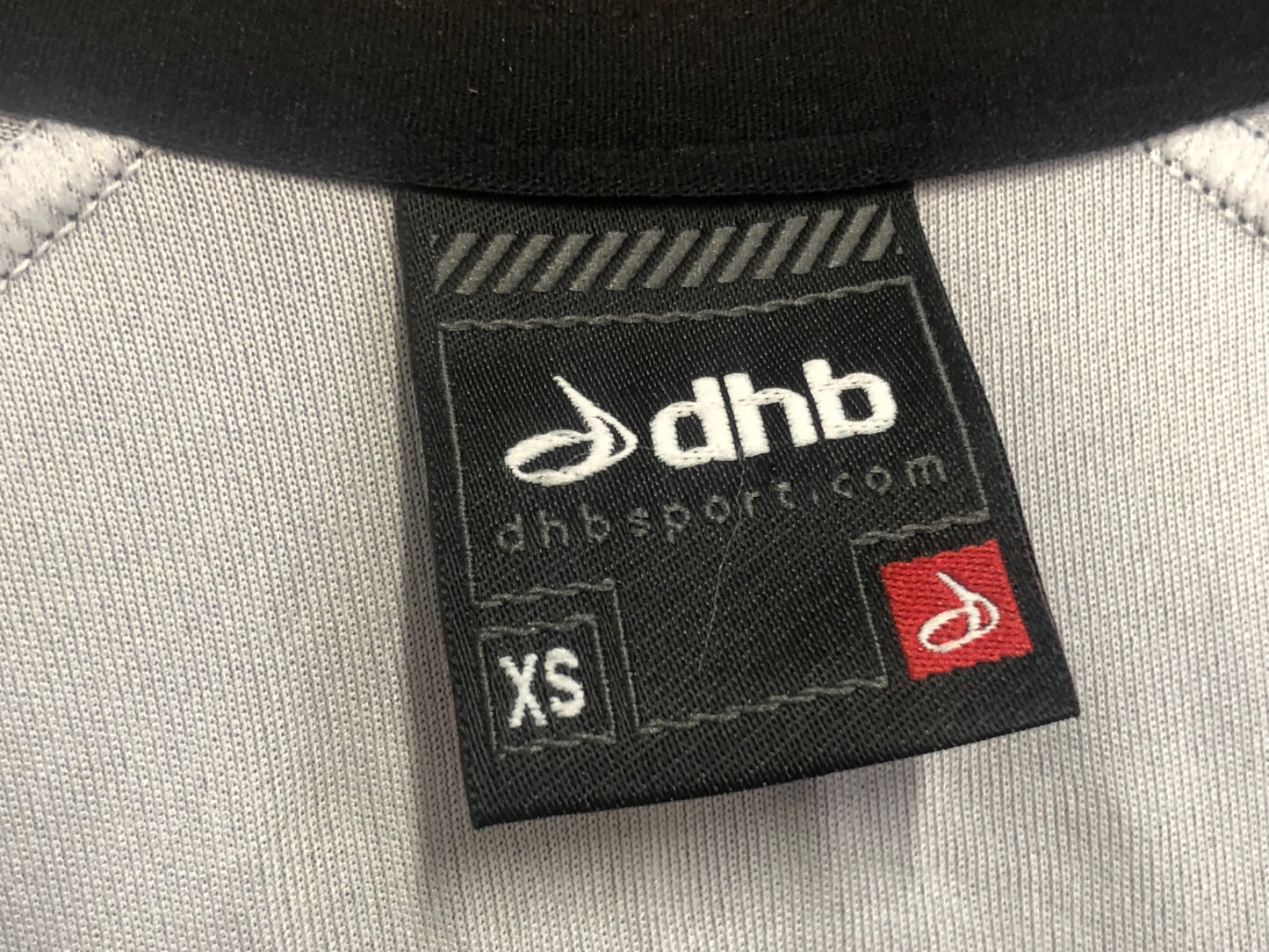 IV289 dhb 長袖サイクルジャージ 白黒黄 XS