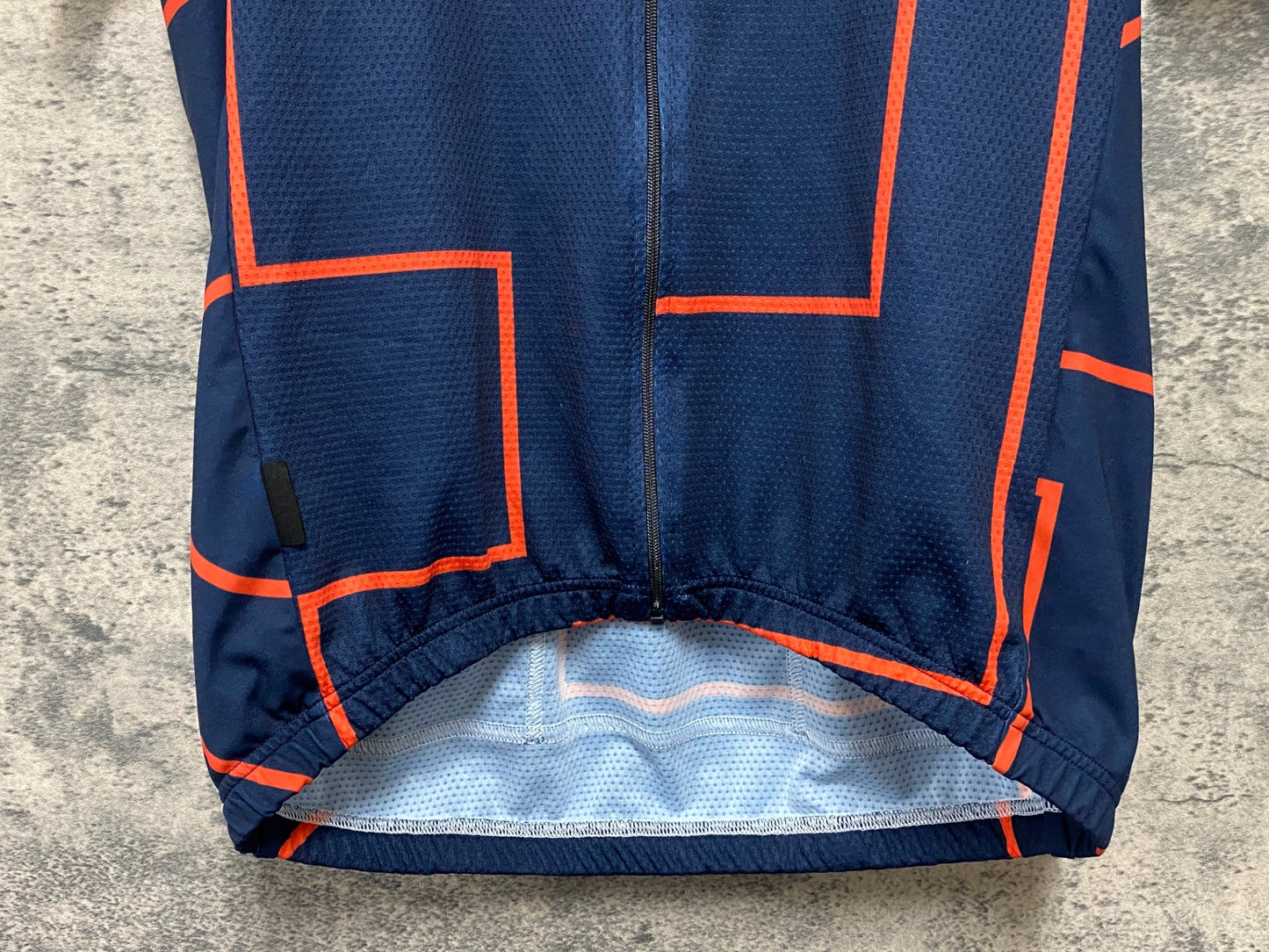 JA597 シャポー CHAPEAU! 半袖 サイクルジャージ 濃紺 L