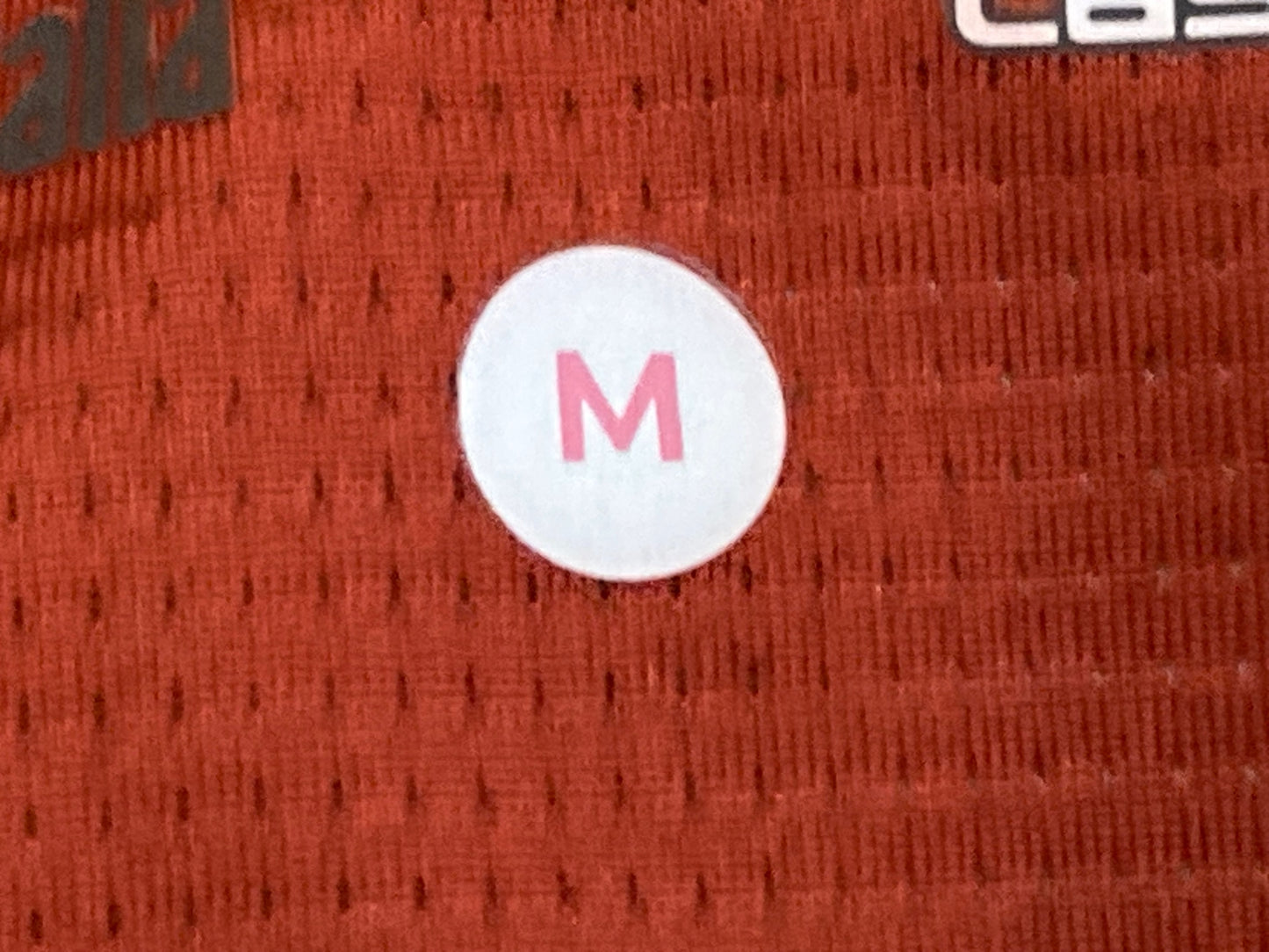 IU814 カステリ CASTELLI 半袖 サイクルジャージ 赤 M Giro d'Italia