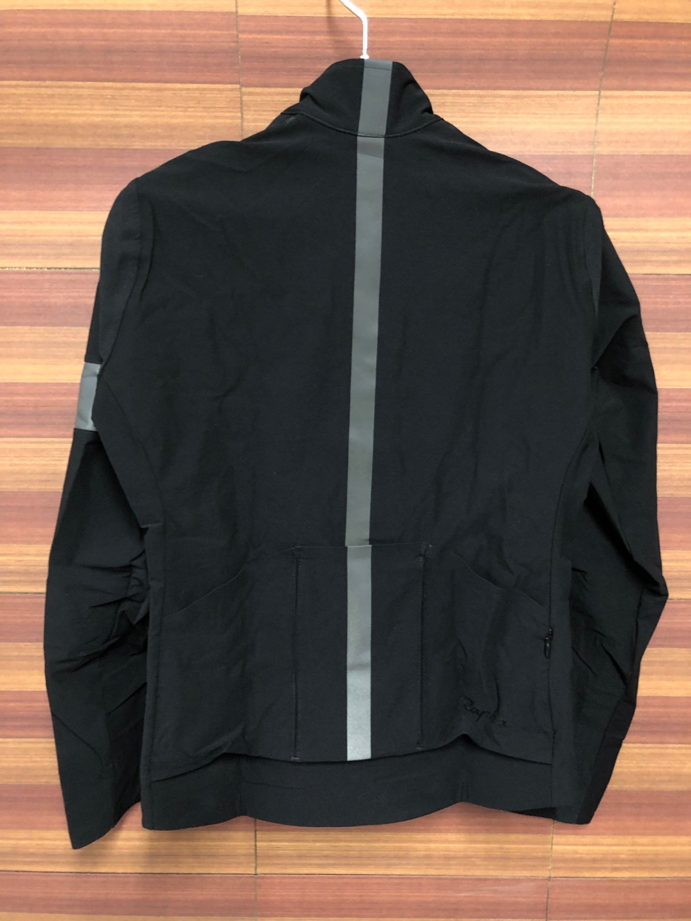 IT318 ラファ Rapha WOMEN'S SOUPLESSE SHADOW JERSEY 長袖 サイクルジャージ 黒 S 裏起毛