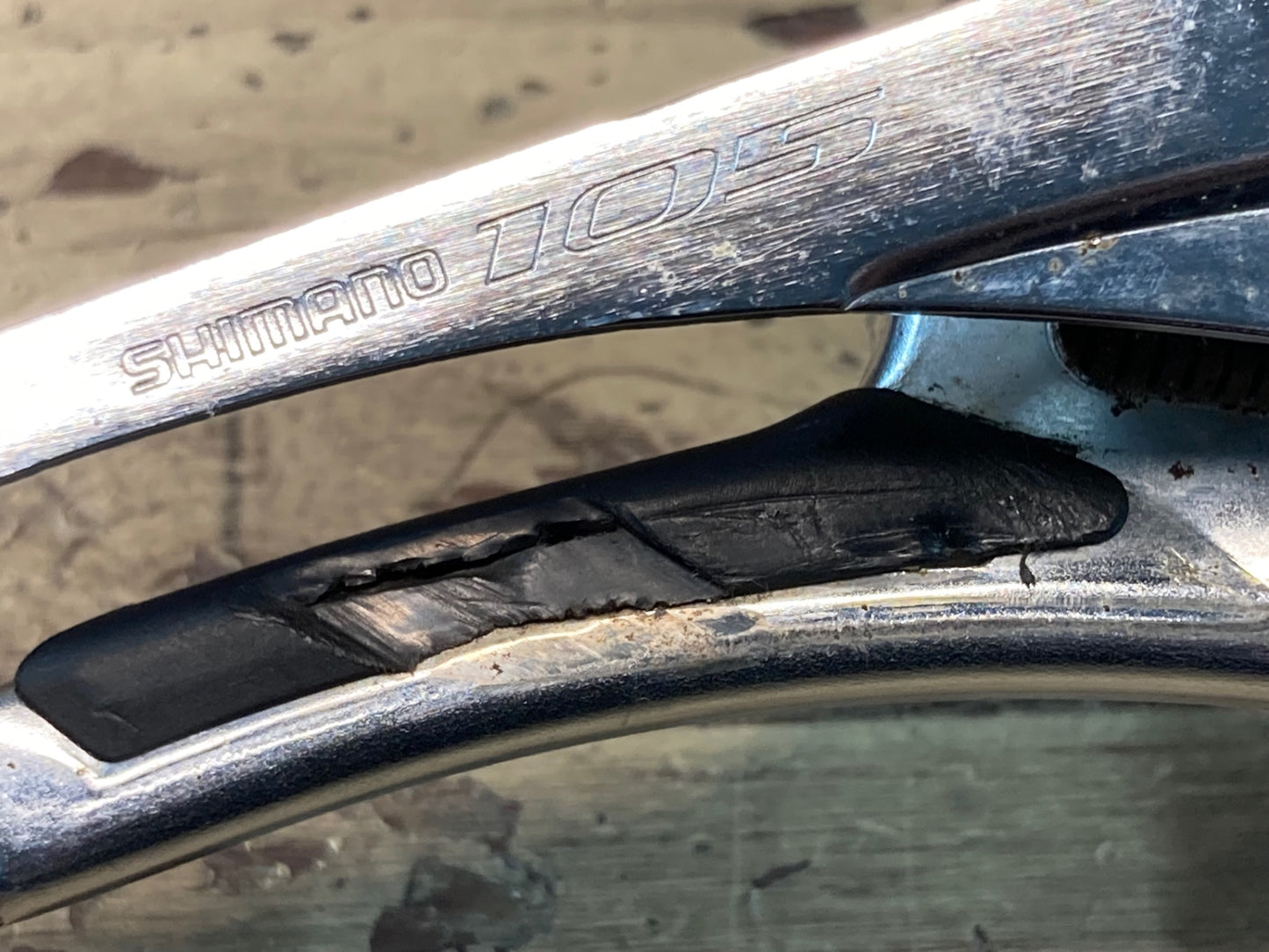 IM382 シマノ SHIMANO 105 RD-5701 GS  FD-5800 バンド式 Φ31.8 ディレイラーセット