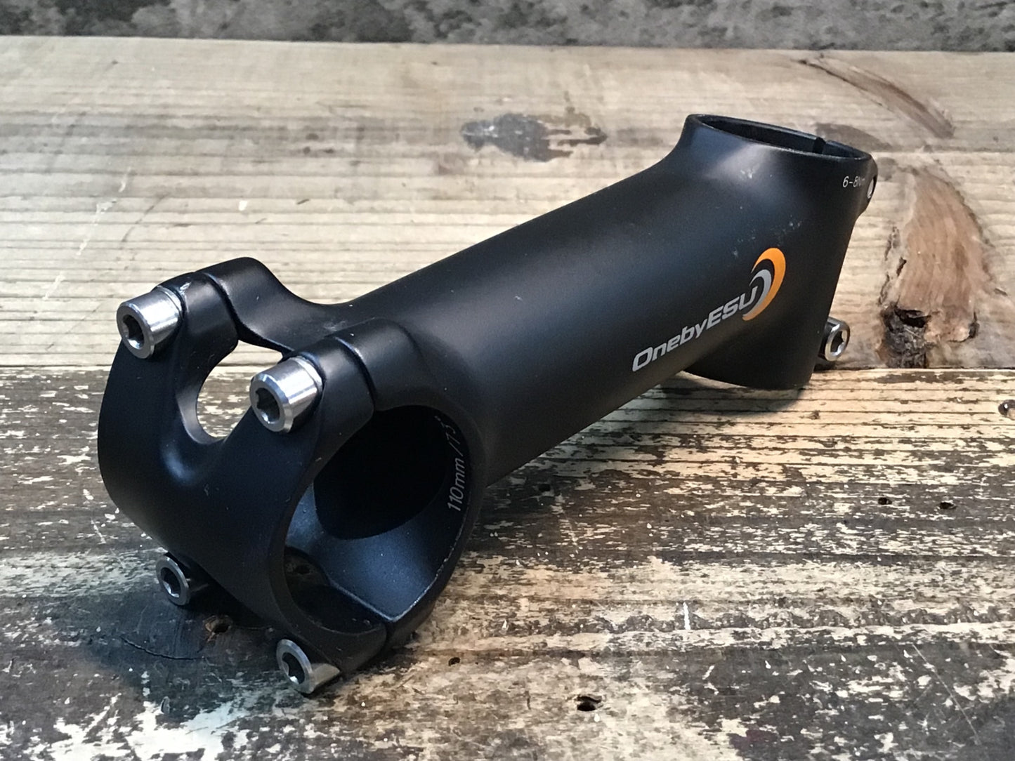 IU764 ワンバイエス One by ESU アルミ ステム 110mm Φ31.8 OS 73°