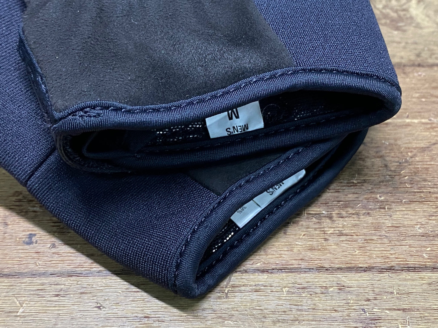 JB349 シマノ SHIMANO 長指 グローブ 黒 M METALLIC THERMAL TECH 厚手