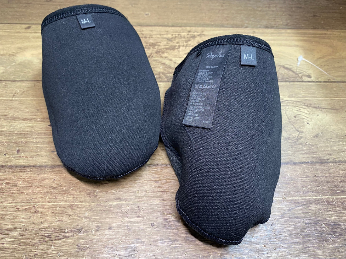 JB149 ラファ Rapha RAPHA TOE COVER トゥーカバー 黒 M-L