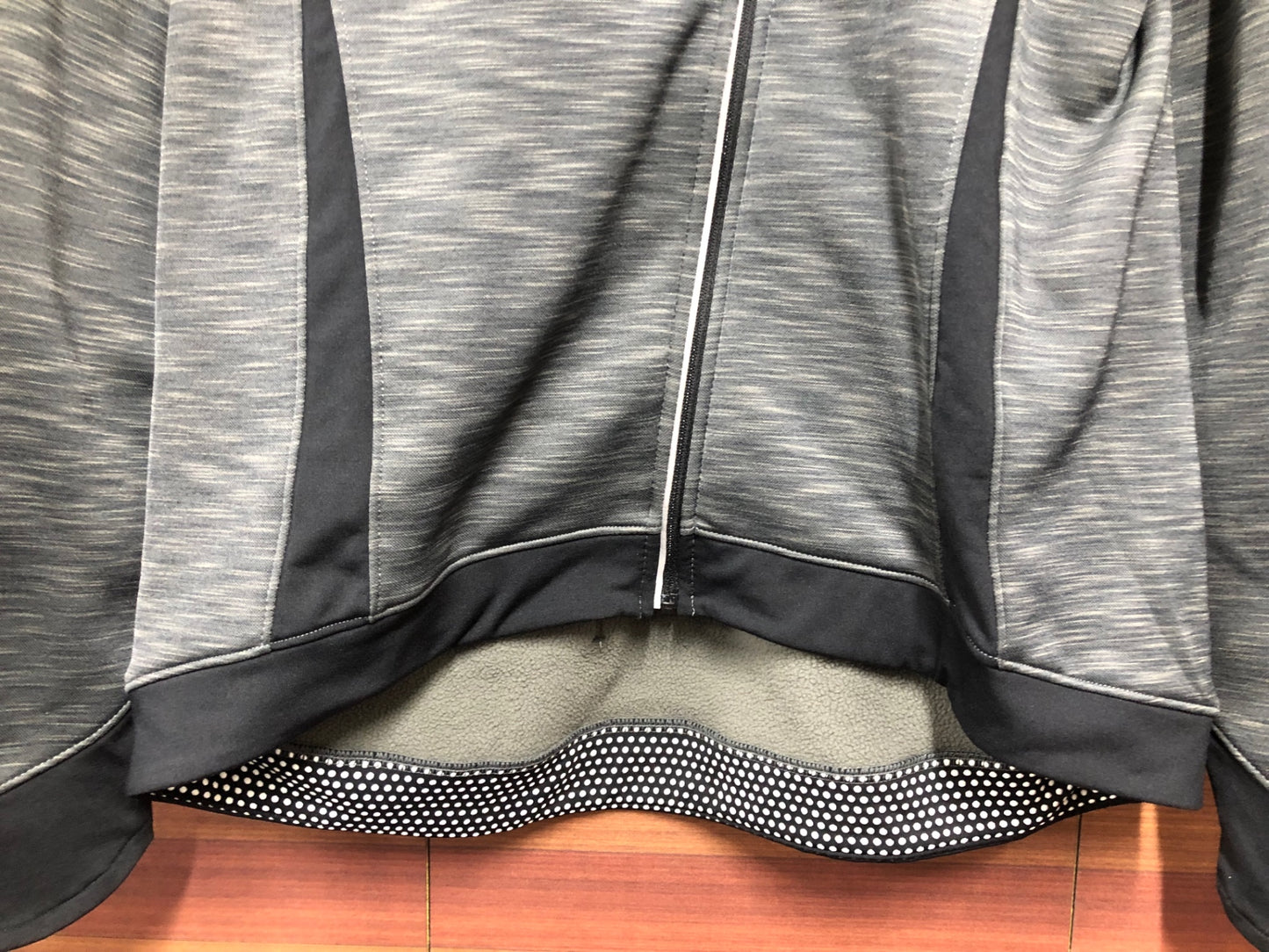 IQ438 ボントレガー BONTRAGER 長袖 サイクルジャケット グレー L 裏起毛