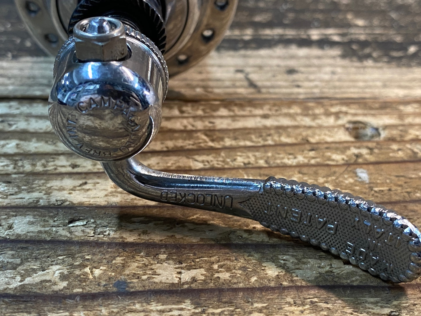 IX144 カンパニョーロ Campagnolo レコード RECORD ハブセット OLD100x126mm F36H/R32H BSAネジ