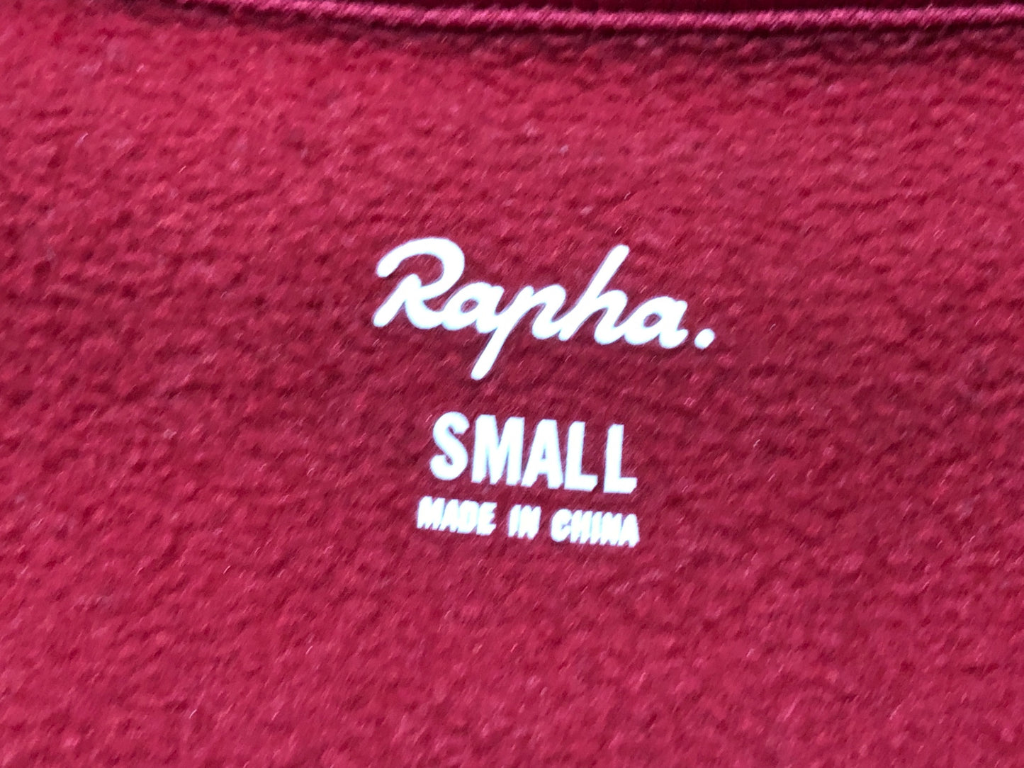 IY481 ラファ Rapha CORE WINTER JACKET 長袖 サイクルジャケット 赤 S 裏起毛