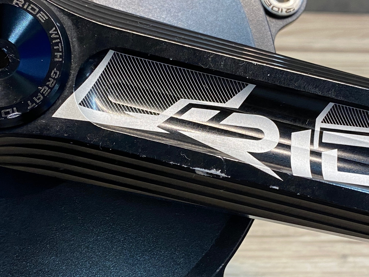 IU262 リデア RIDEA ES 3024 Track Cranks クランクアーム 167.5mm BCD144 シャフト径Φ24 トラック用