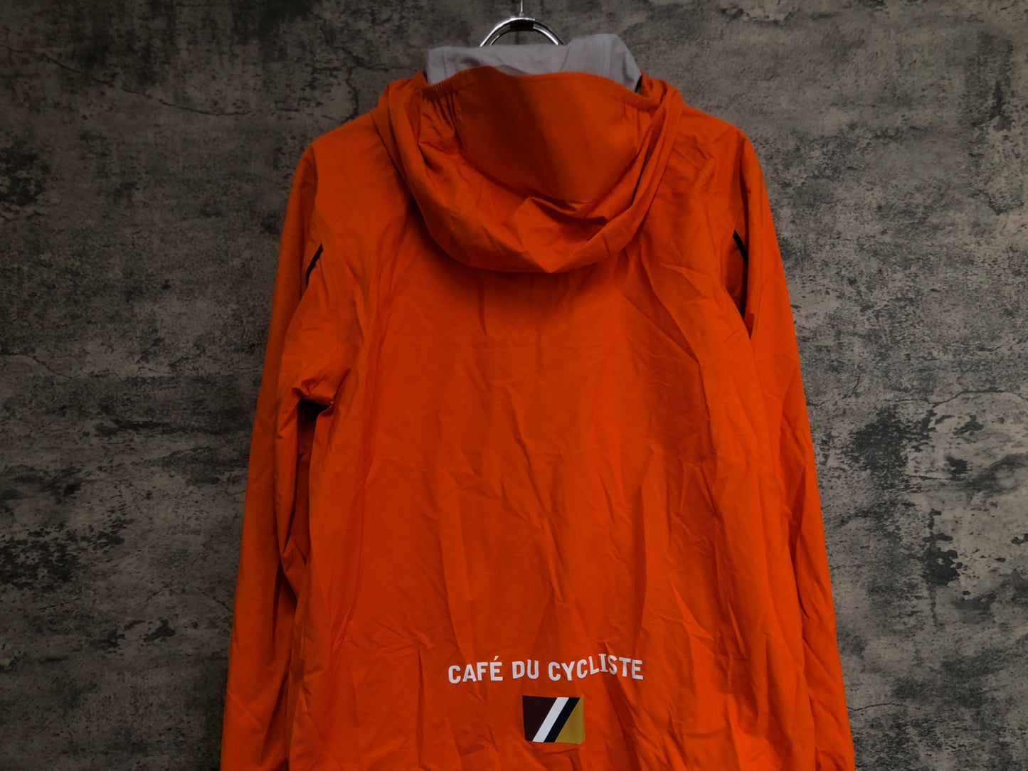 IW789 カフェドシクリステ Cafe du Cycliste アリーゼ ALIZEE Unisex Rain Jacket 長袖 レインジャケット オレンジ S