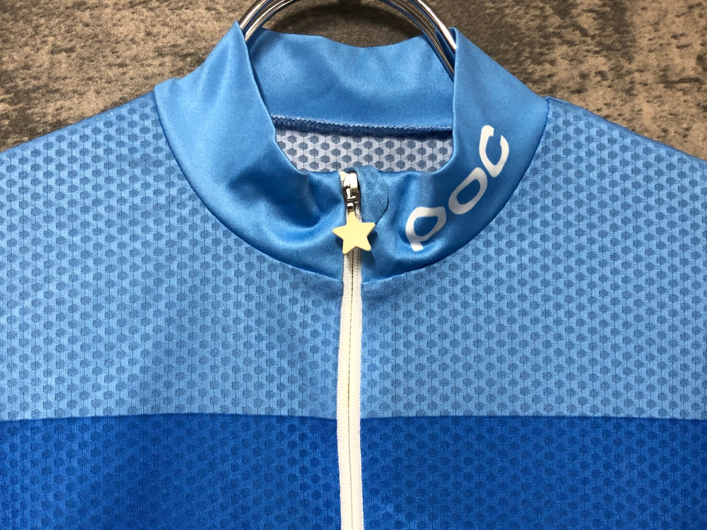 IX577 ポック POC 半袖サイクルジャージ 水色 S