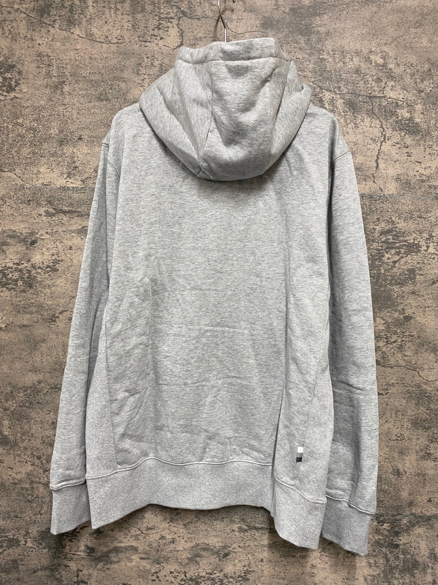 JB127 ラファ Rapha LOGO HOODIE 長袖 フーディ パーカー グレー L 裏起毛