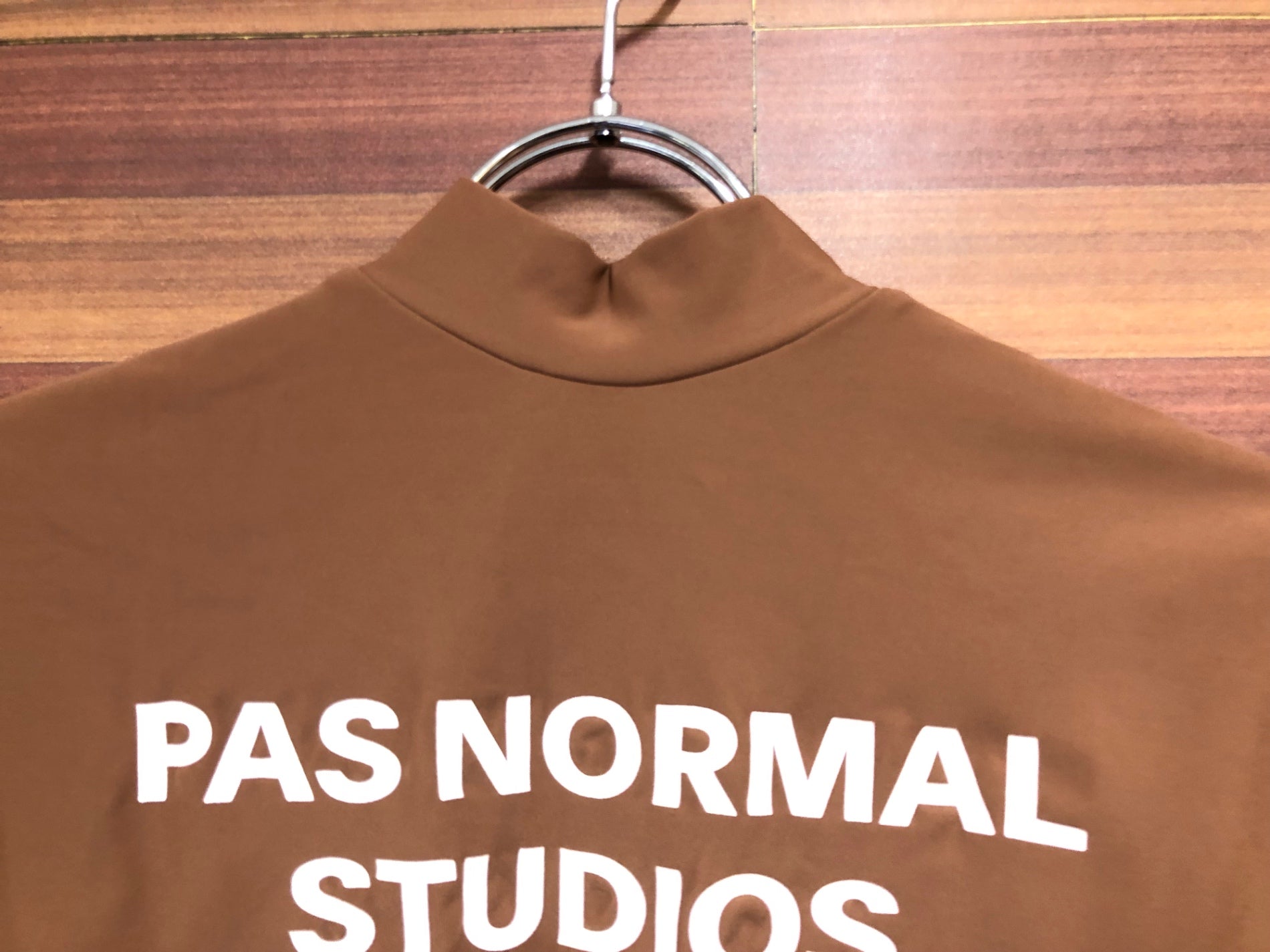 HS770 パスノーマルスタジオ Pas Normal Studios LONG SLEEVE JERSEY/ブラウン XS