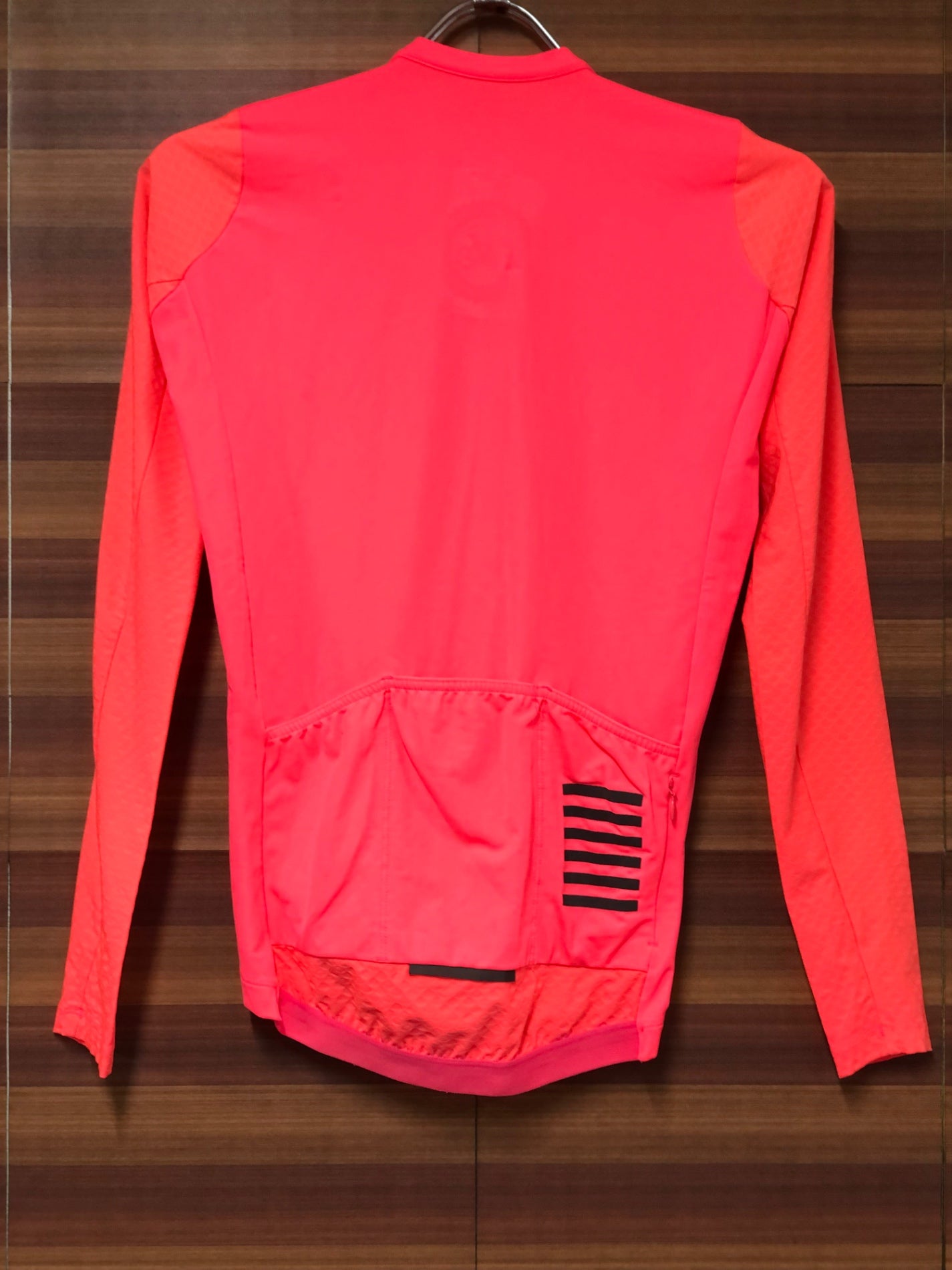 IN524 ラファ Rapha LS AERO JERSEY 長袖 サイクルジャージ ピンク S 裏起毛