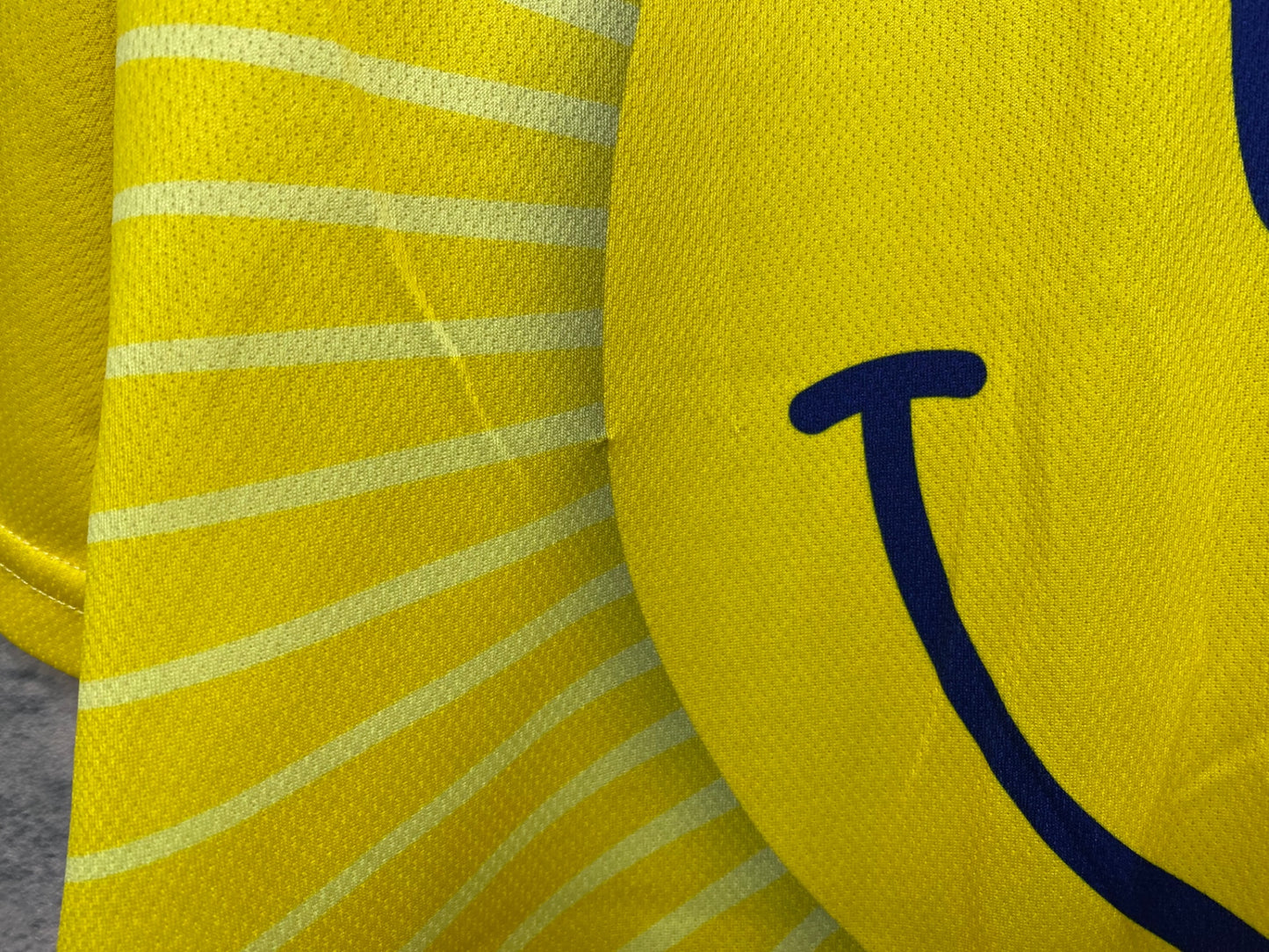 IV592 レトロ Retro 半袖 サイクルジャージ 黄 紺 XL