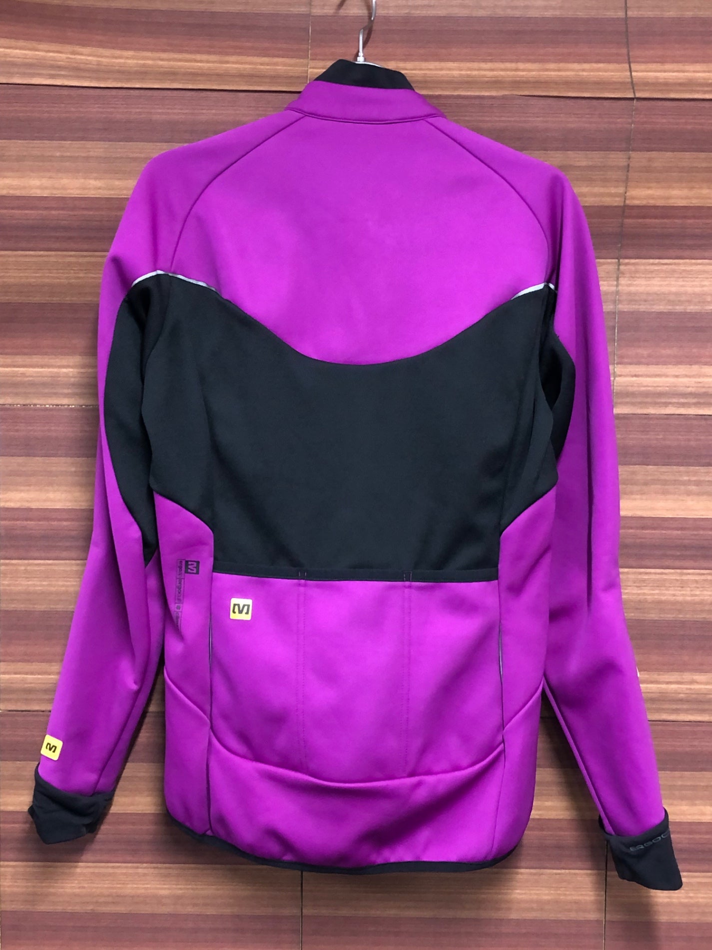 IR912 マヴィック MAVIC 長袖 サイクルジャケット パープル L 裏起毛