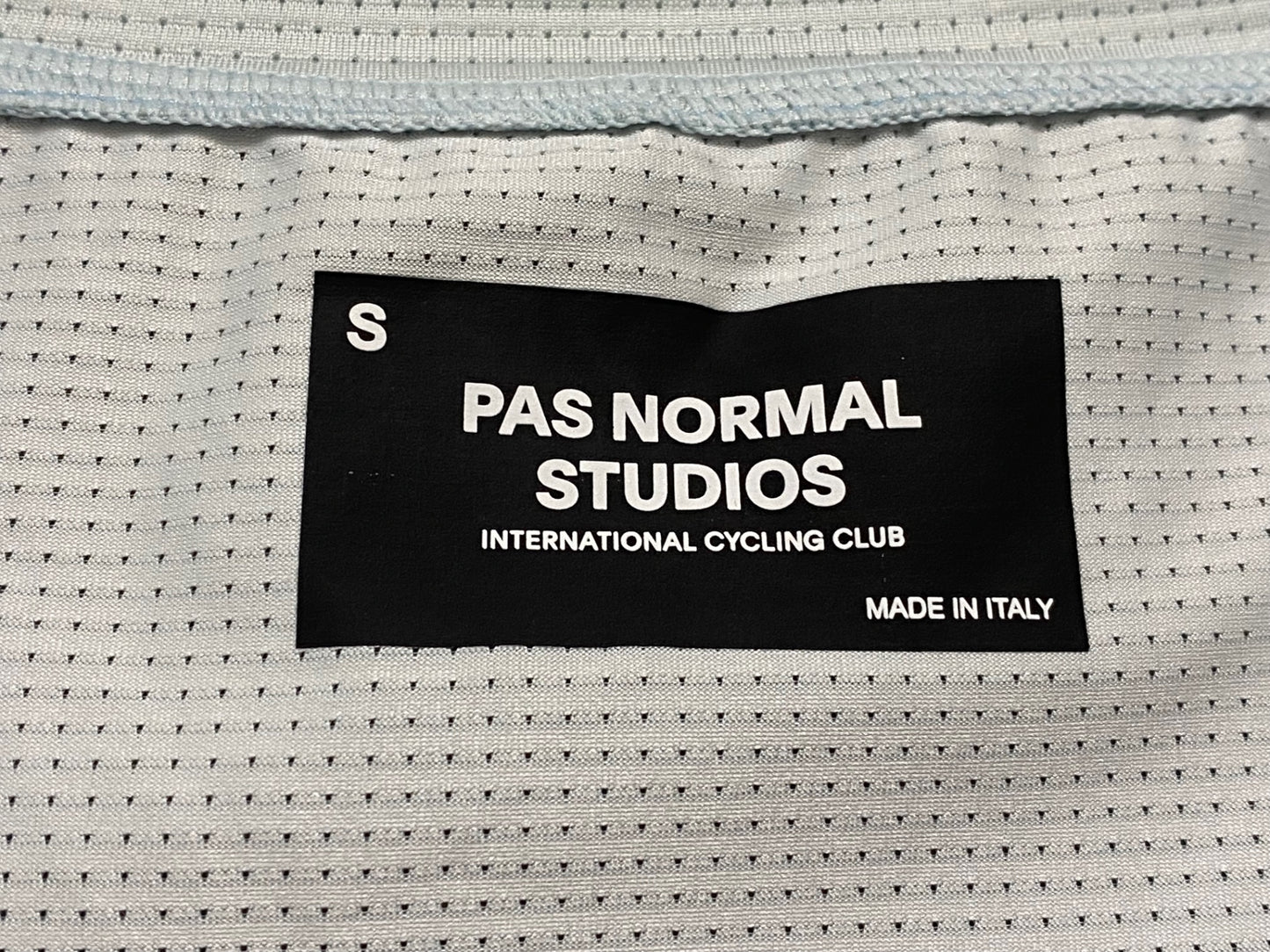 JC428 パスノーマルスタジオ Pas Normal Studios | Men's Solitude Jersey SS21 半袖 サイクルジャージ アイスブルー S