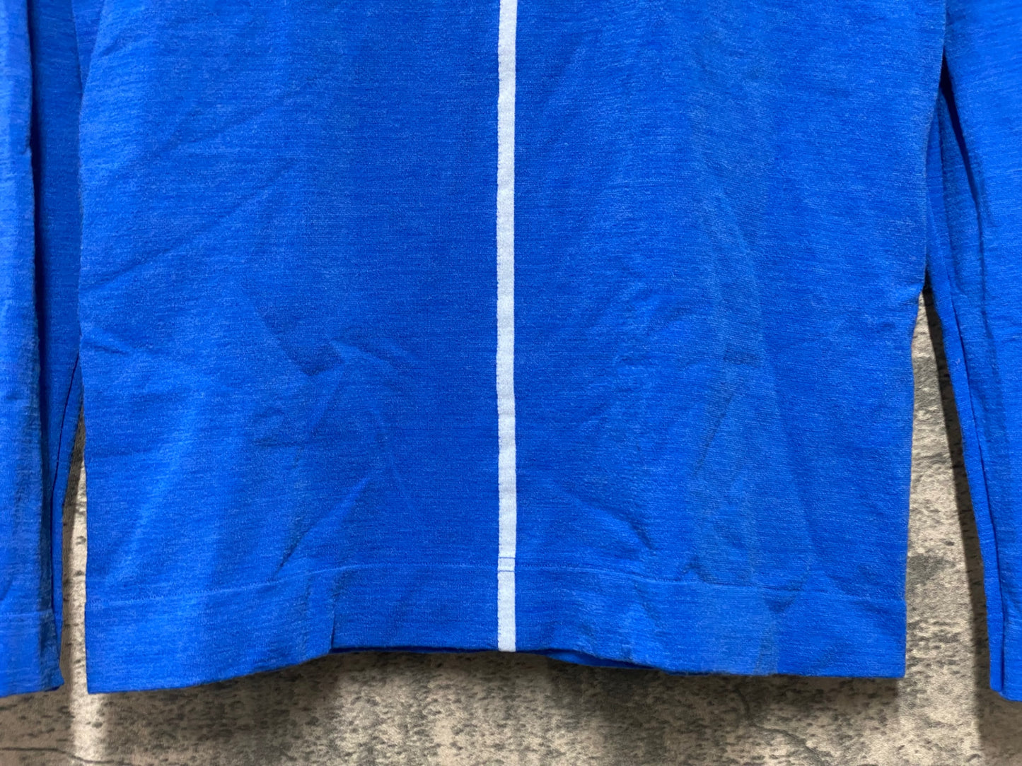 JB304 アソス assos SKIN LAYER 長袖 ベースレイヤー 青 M CLIMA CODE 3/3