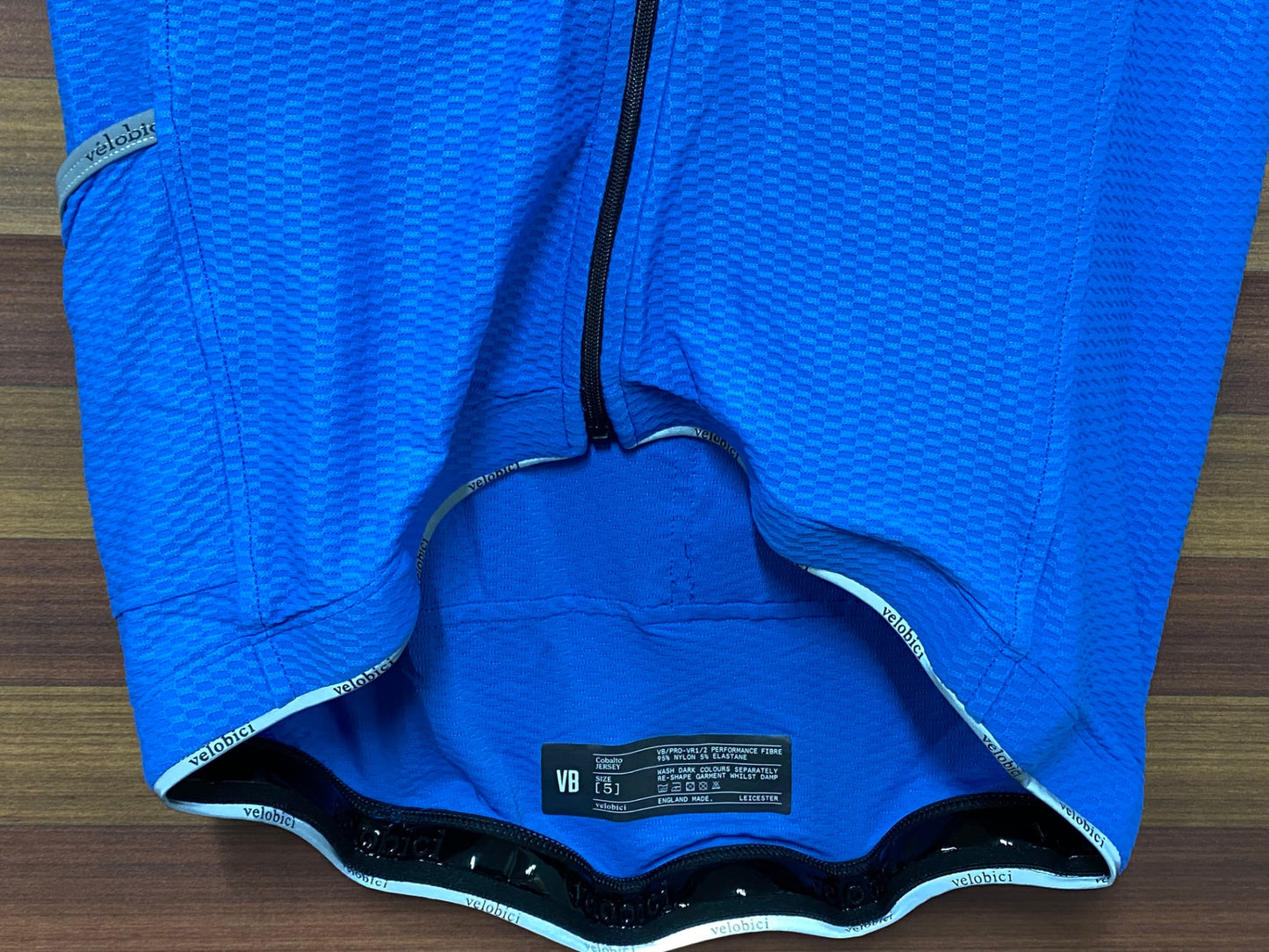 IO516 ヴェロビチ velobici COBALTO JERSEY 半袖 サイクルジャージ 青 5