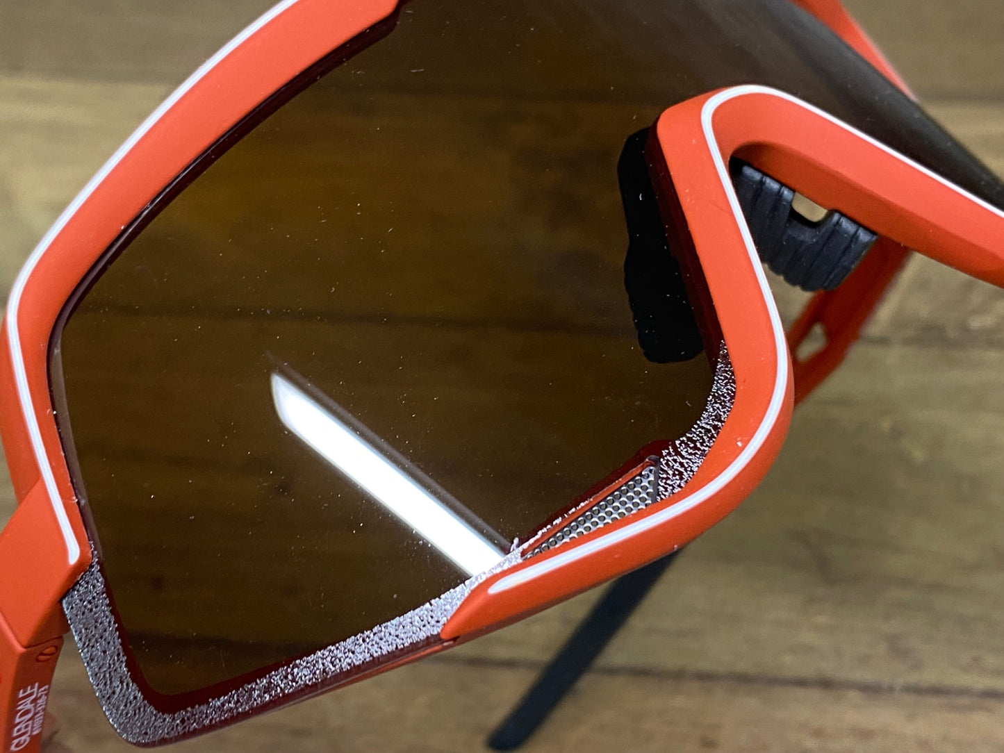 JB338 100％ GLENDALE サングラス アイウェア 茶 レンズブラウン クリアレンズ付属