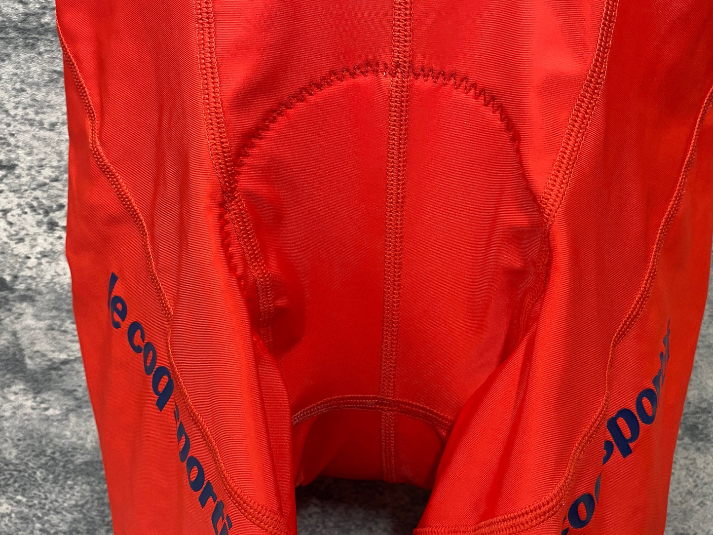 IY729 ルコックスポルティフ le coq sportif ビブショーツ 赤 SS