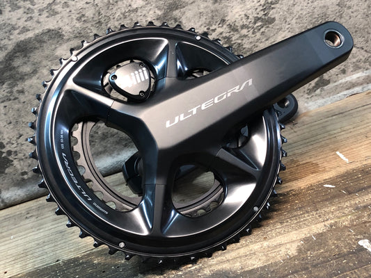 IP518 4iiii PRECISION 3+ 両側計測パワーメーター付 SHIMANO アルテグラ ULTEGRA FC-R8100 クランクセット 170mm 52/36T 12S 接続確認済