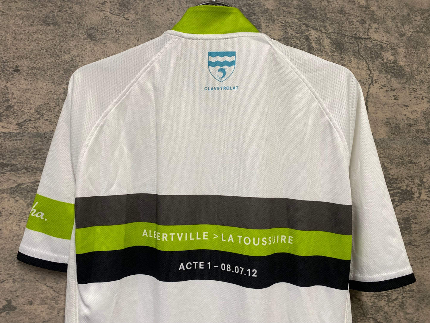 JB751 ラファ Rapha L'ETAPE DU TOUR 2012 半袖 サイクルジャージ 白 L