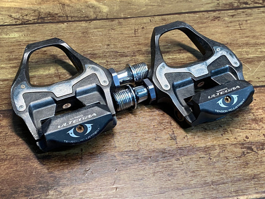 JB342 シマノ SHIMANO アルテグラ ULTEGRA PD-6800 ビンディングペダル 黒 SPD-SL