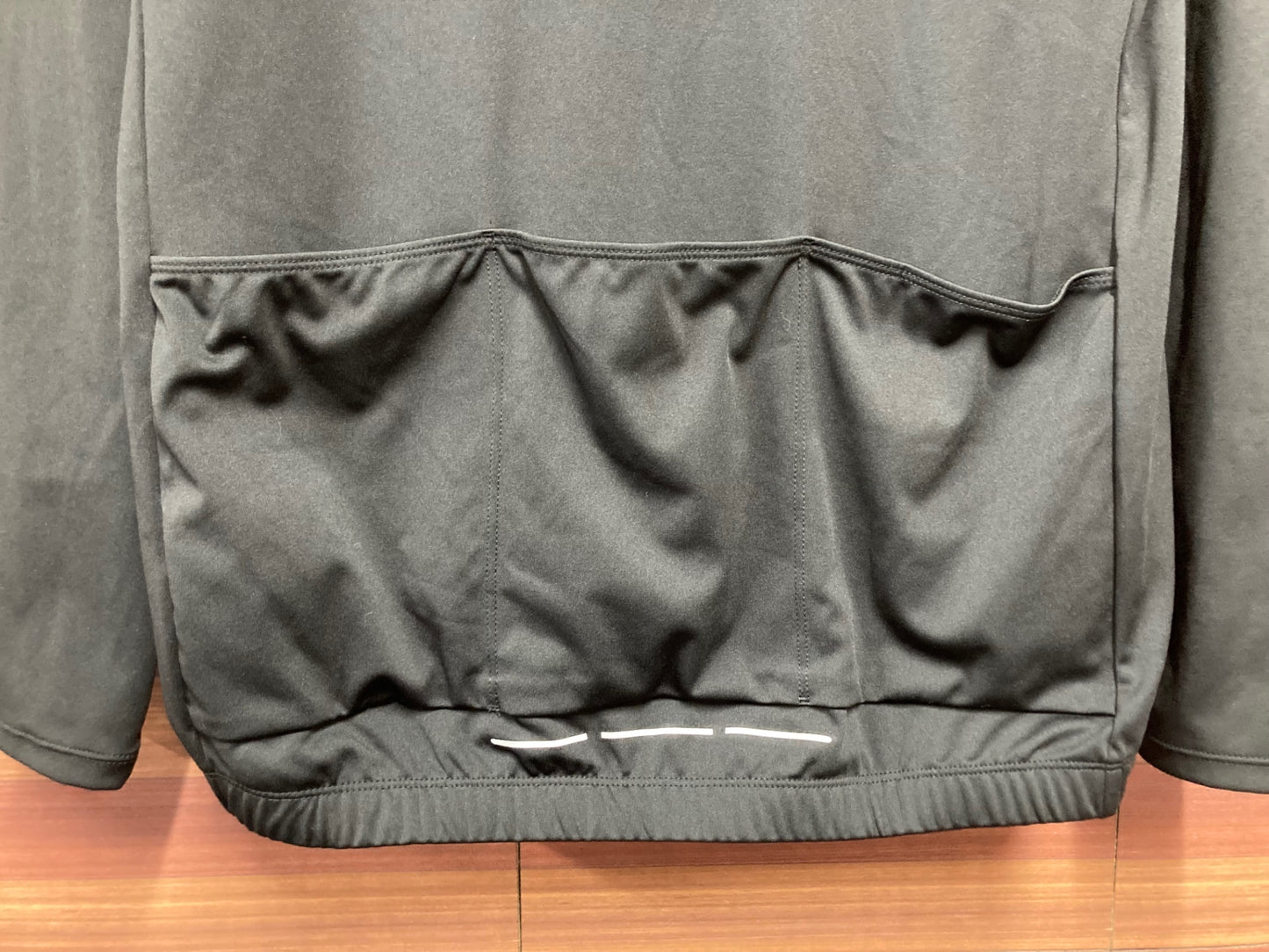 IO074 ルコックスポルティフ le coq sportif 長袖 サイクルジャージ 黒 L