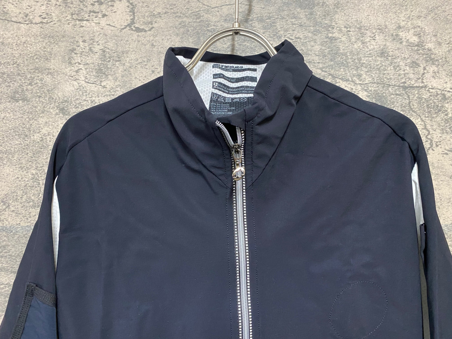 JA147 アソス assos iJ habu 5 WINTER JACKET 長袖サイクルジャケット 白黒 XL