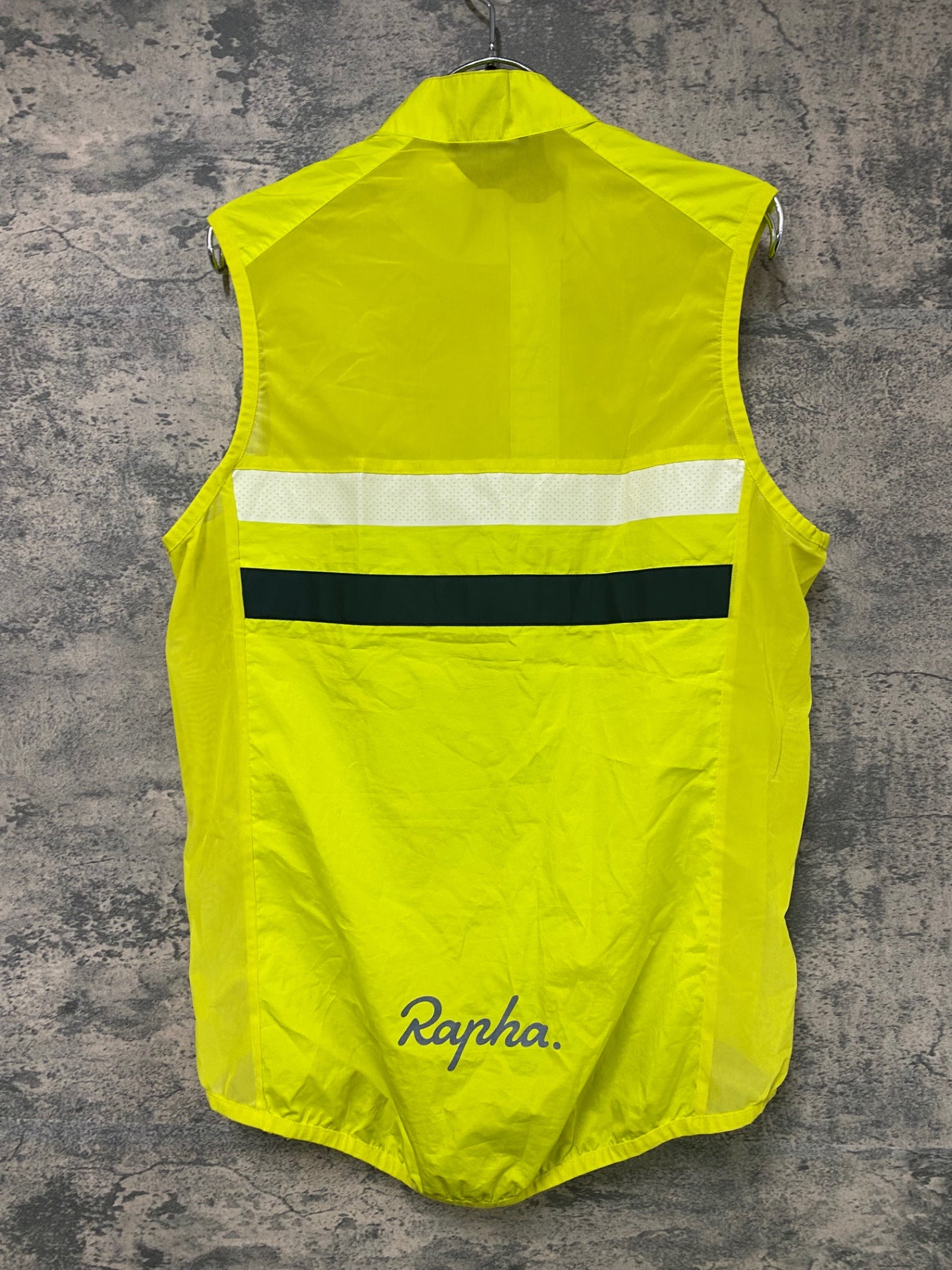 IY042 ラファ Rapha BREVET GILET ジレ サイクルベスト 黄 M
