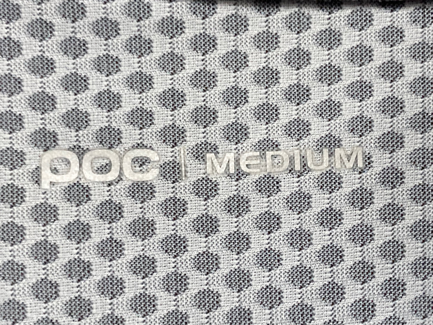 IN883 ポック POC 半袖 サイクルジャージ グレー 黒 M