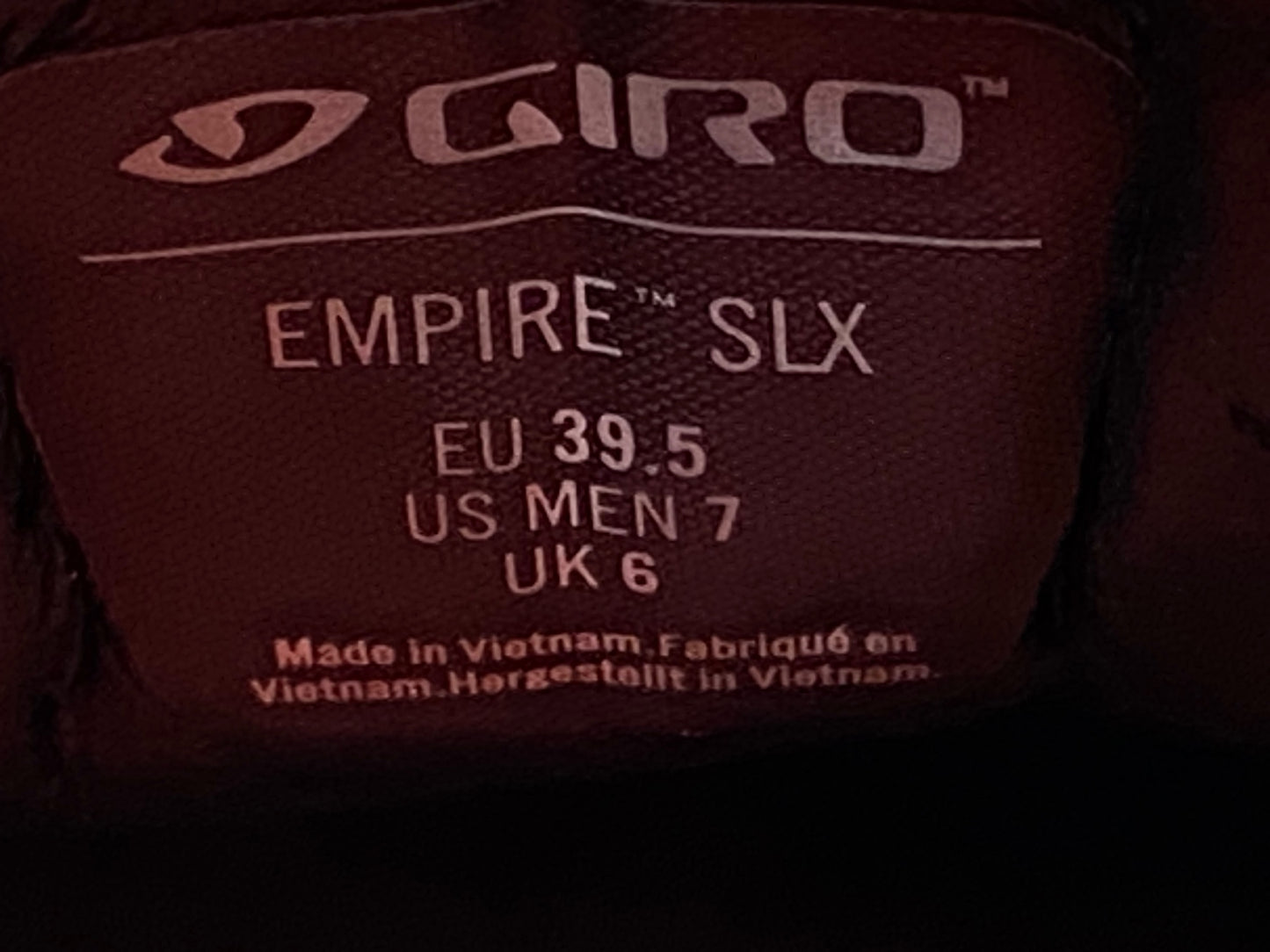 IP474 ジロ GIRO EMPIRE SLX ビンディングシューズ EU 39.5 メタリックチャコール SPD-SL