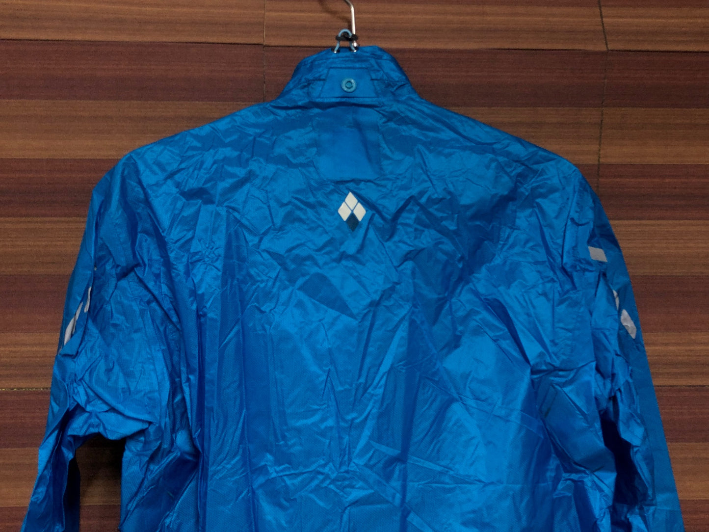 IL667 モンベル mont-bell 長袖 U.L. サイクル レインジャケット 青 S