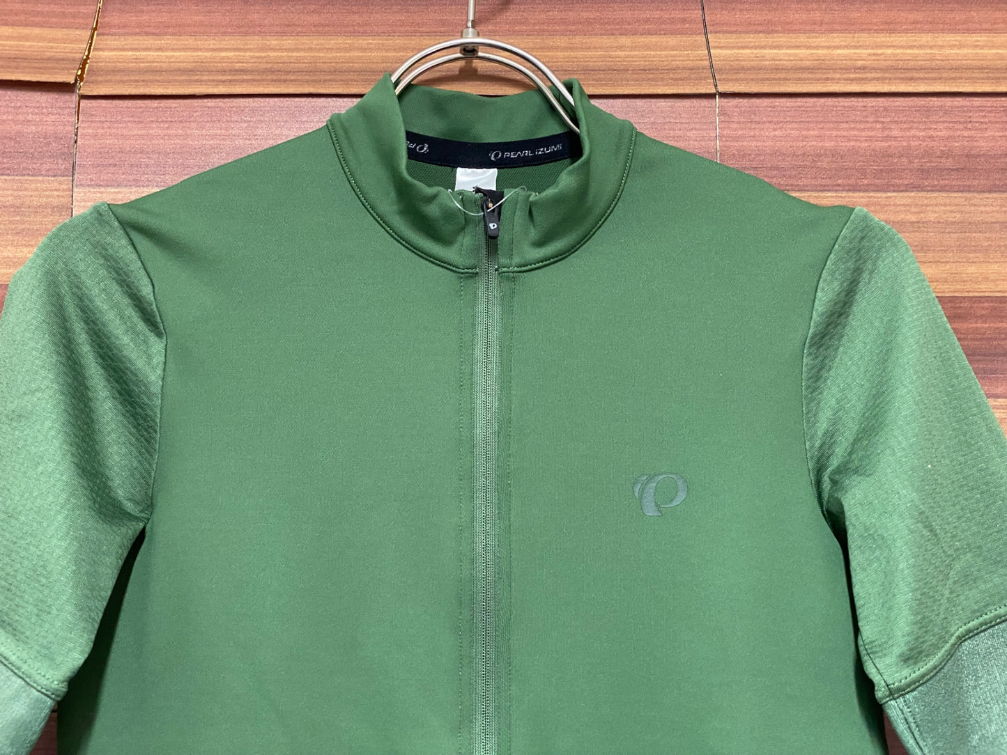 IV374 パールイズミ PEARL iZUMi 半袖 サイクルジャージ 緑 M