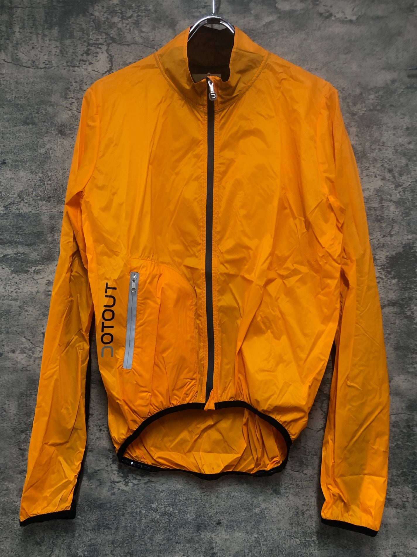 IV205 ドットアウト DOTOUT 長袖 ウインドブレイカー オレンジ L