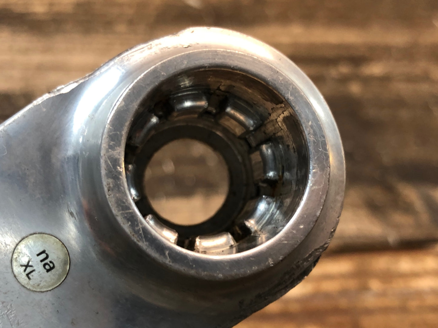 IW831 シマノ SHIMANO デュラエース DURA-ACE FC-7700 左クランク 170mm