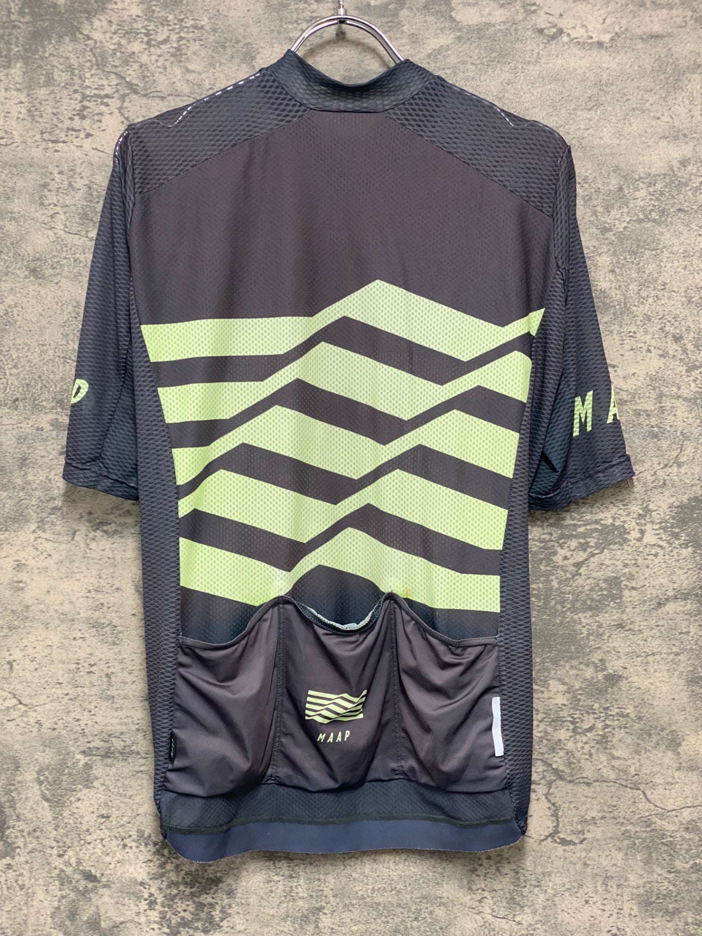JA390 マープ MAAP PRO FIT JERSEY 半袖 サイクルジャージ グレー M