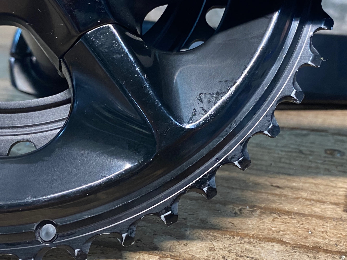 JC740 シマノ SHIMANO 105 FC-R7100 クランクセット 172.5mm 50/34T ※固定ボルト欠品