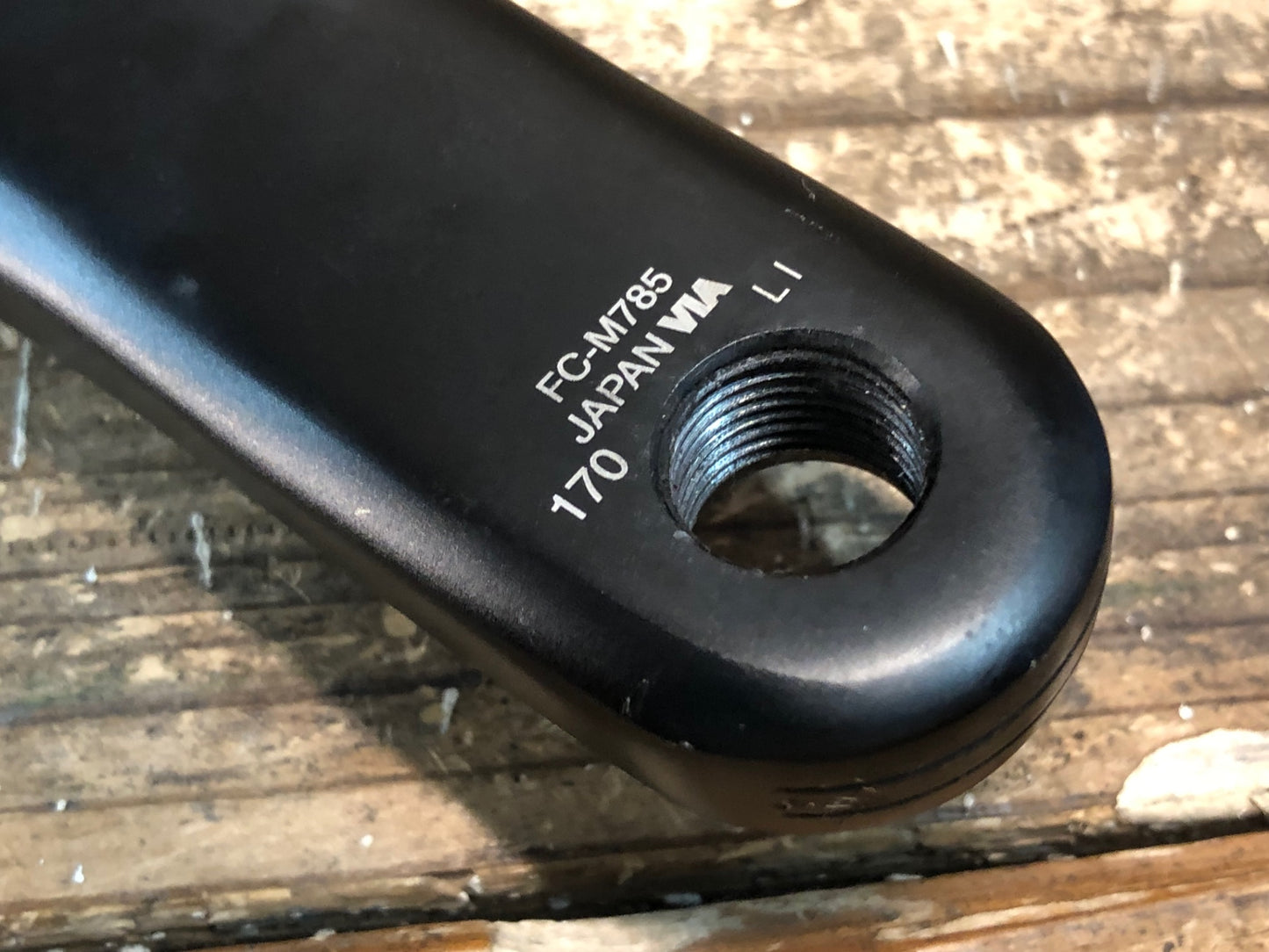 IU280 シマノ SHIMANO デオーレ deore XT FC-T780 トリプル クランクセット 170mm 38-24T