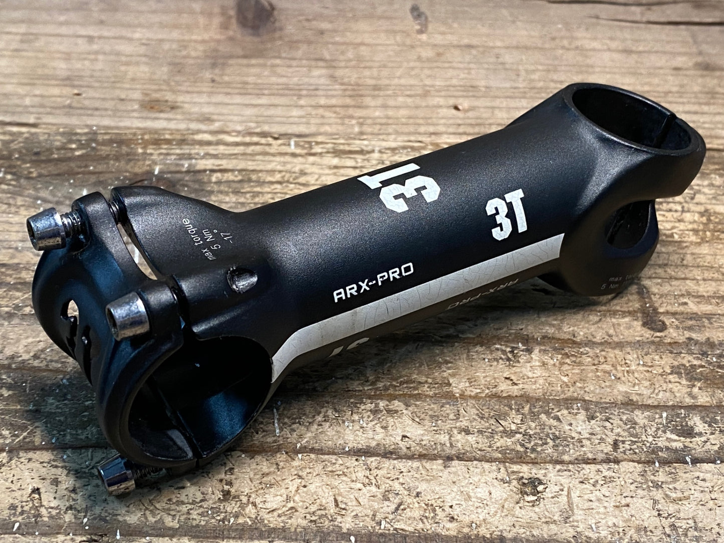 IY054 3T ARX-PRO アルミ ステム 110mm Φ31.8 OS -17° ※ボルト欠品