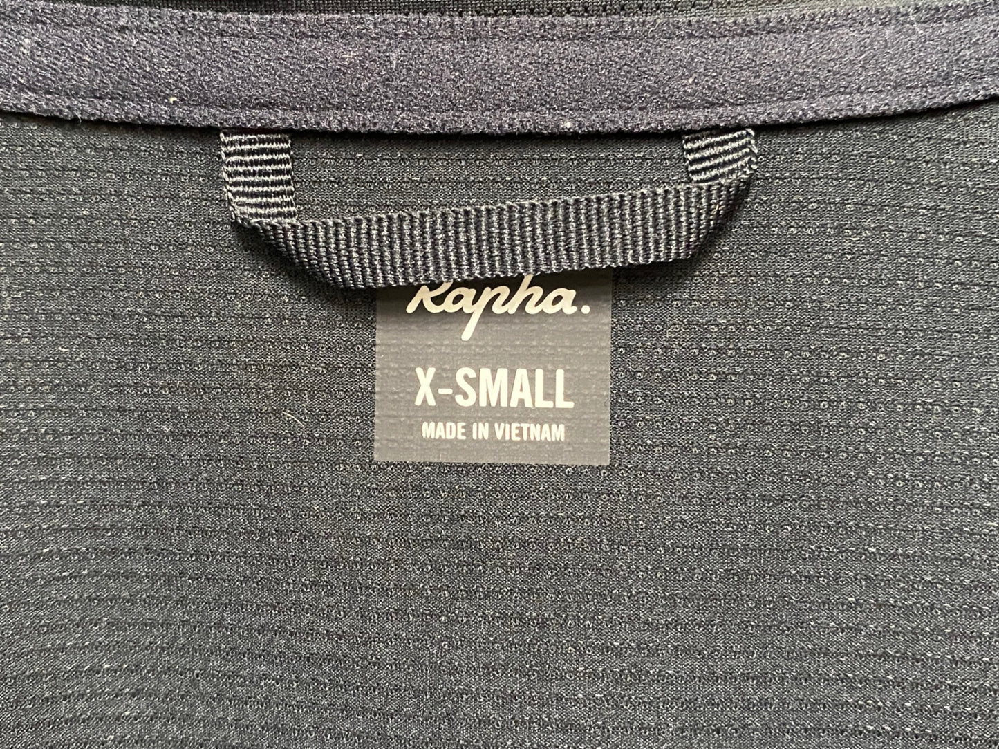 IV244 ラファ Rapha FLYWEIGHT JERSEY 半袖 サイクルジャージ 黒 XS