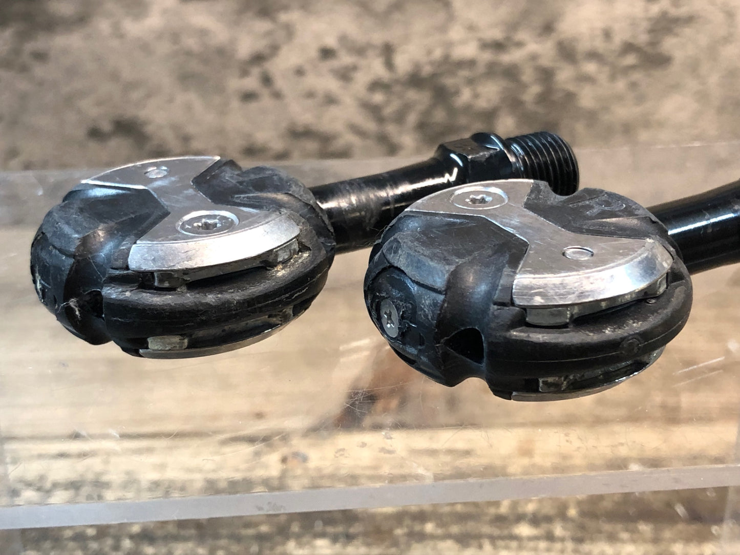 IC242 スピードプレイ SPEEDPLAY ZERO ビンディングペダル クロモリシャフト ※傷